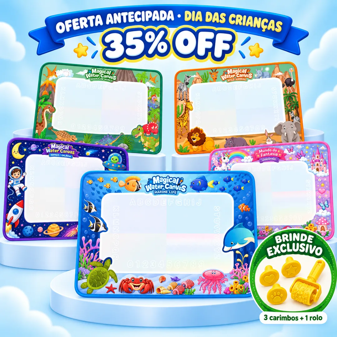 Coleção de temas do tapete de desenho mágico Little Kids